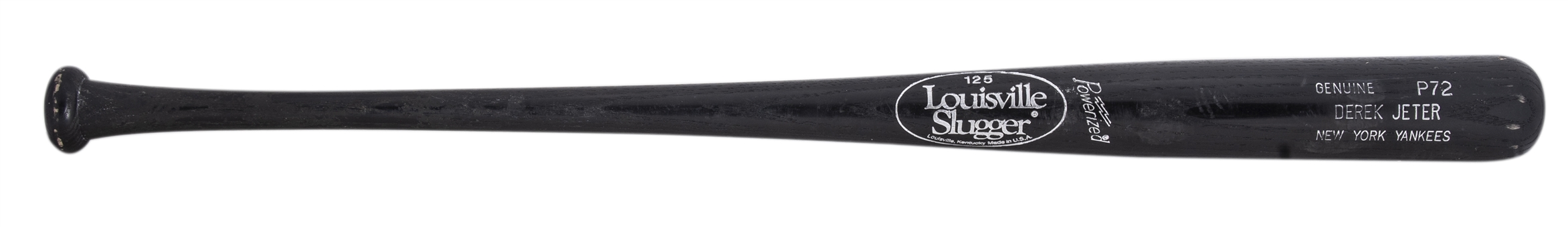 1995-1997 Rookie Era Derek Jeter Game Used Louisville Slugger P72 Model Bat (PSA/DNA)